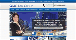 Desktop Screenshot of immigrationlawnv.com